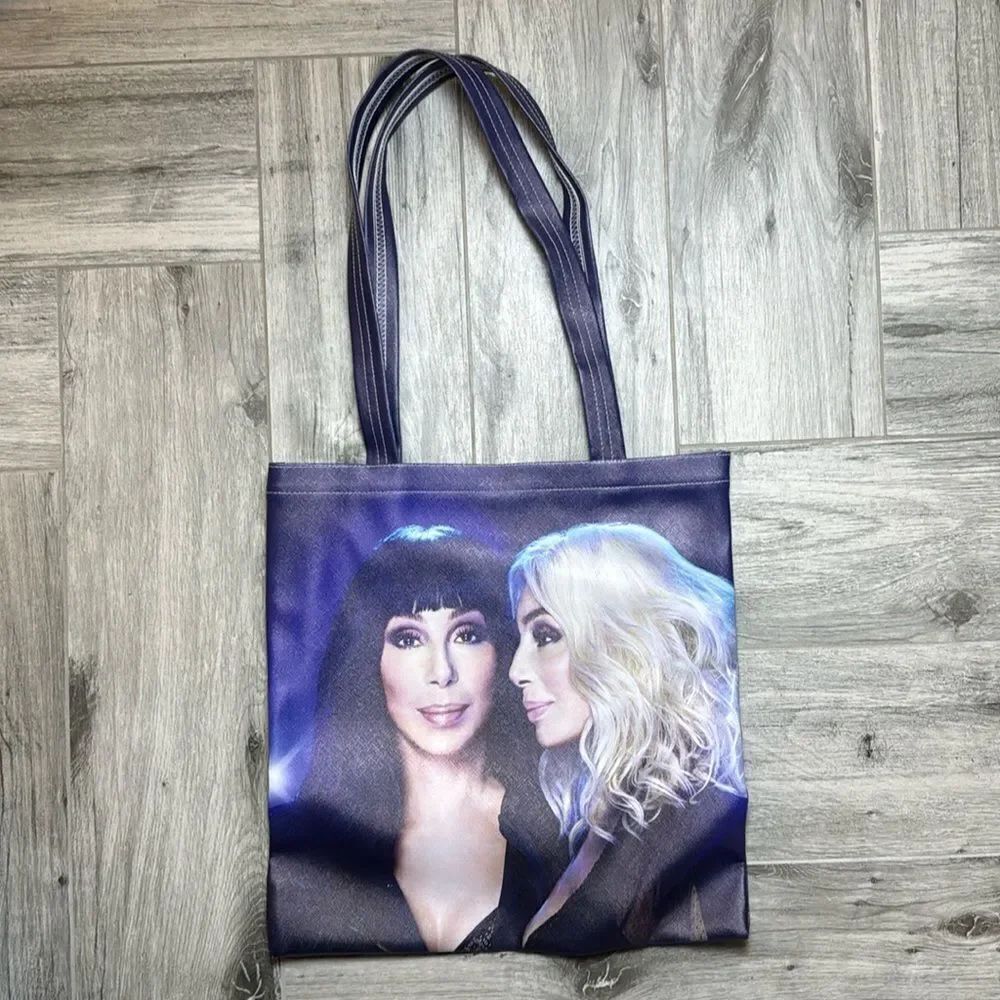 Cher memorabilia tote